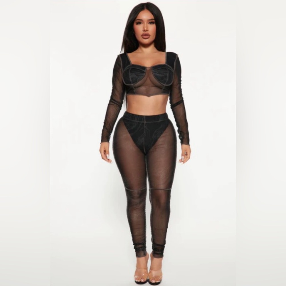Mesh Legging Set - XS
